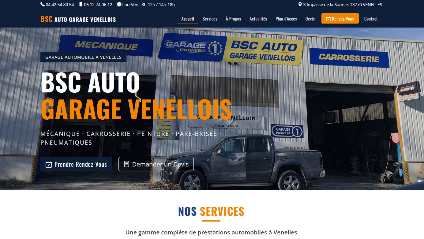 BSC AUTO GARAGE VENELLOIS