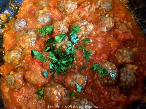 Kefta sauce tomate